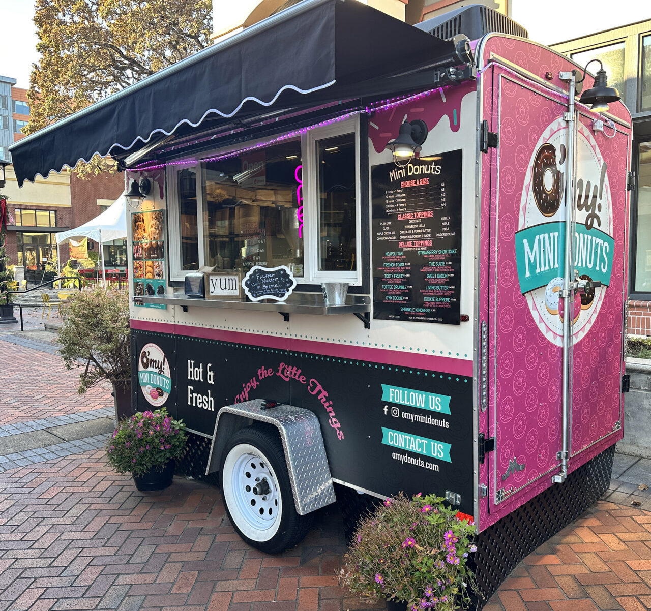 Mini Donuts | Eugene Donut Shop | O'My Mini Donuts